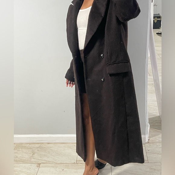 Astr the label long brown coat - Picture 5 of 9